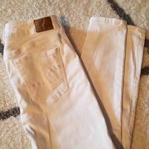 White American Eagle Skinny Jeans